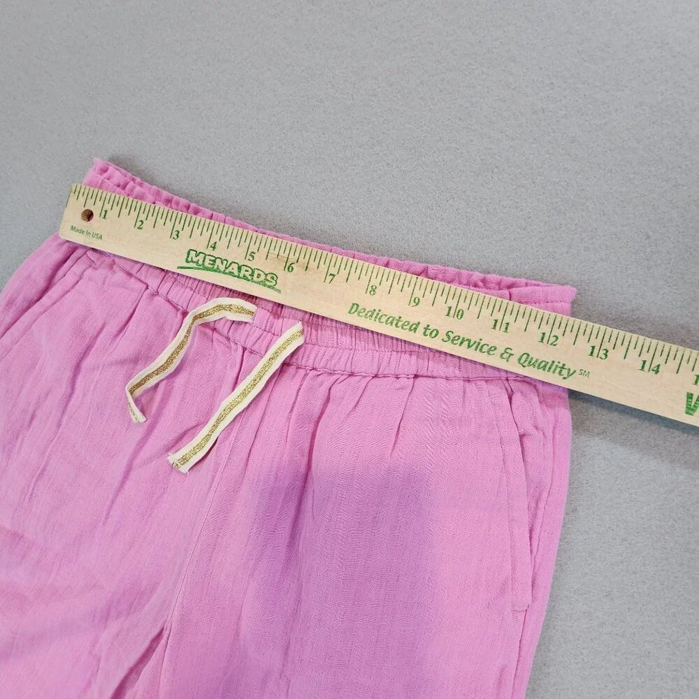 J. Crew Crewcuts Kids NEW Spring Wallace Pants Pink Drawstring‎ Casual Preppy 12